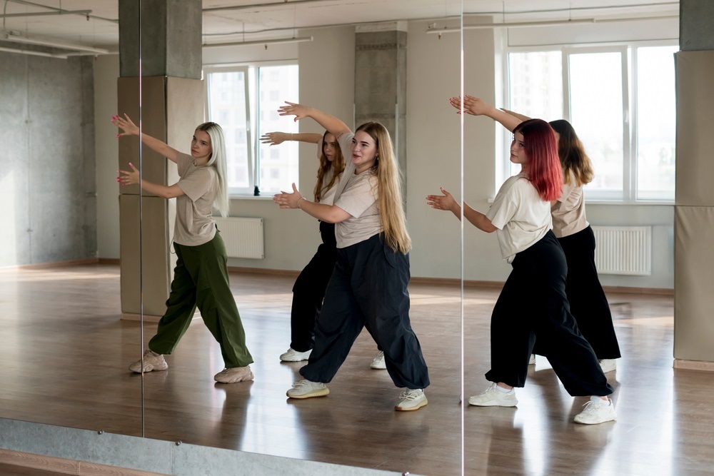 Dancer preparing for a professional audition for dance jobs in 2025.